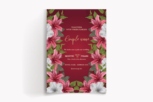 wedding invitation templates