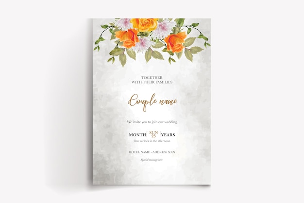 wedding invitation templates