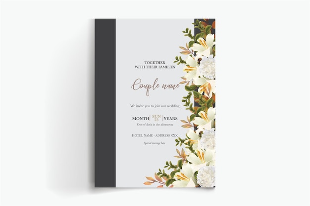 wedding invitation templates