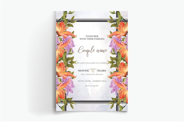 wedding invitation templates