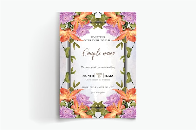 wedding invitation templates