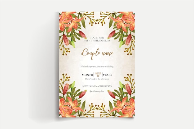 wedding invitation templates