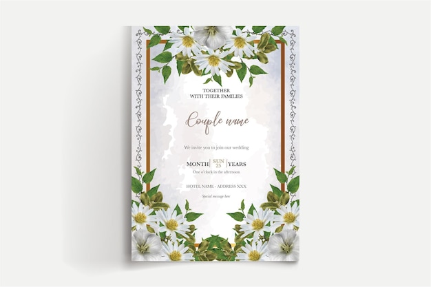 wedding invitation templates