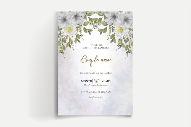 wedding invitation templates