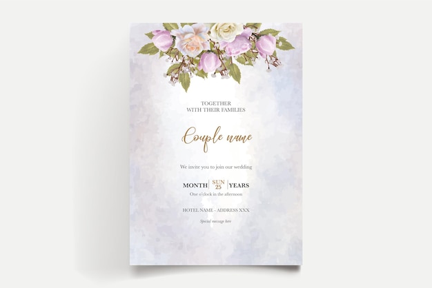 wedding invitation templates