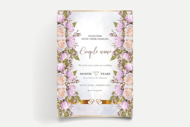 wedding invitation templates