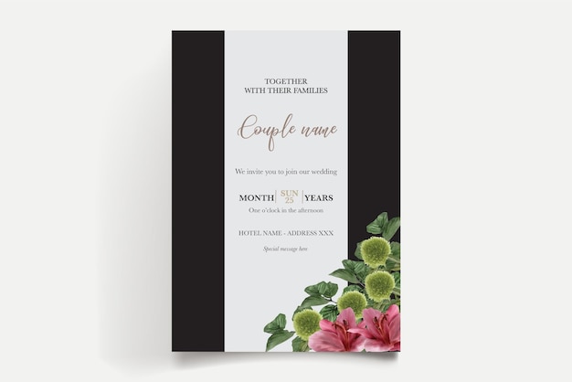 wedding invitation templates