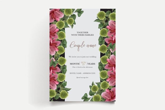 wedding invitation templates