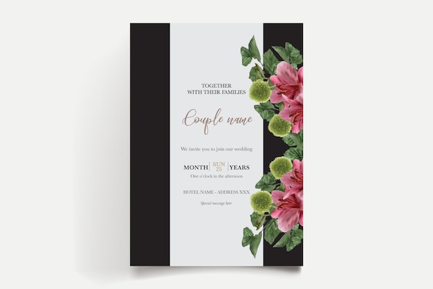 wedding invitation templates