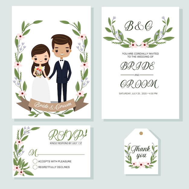 Wedding invitation 