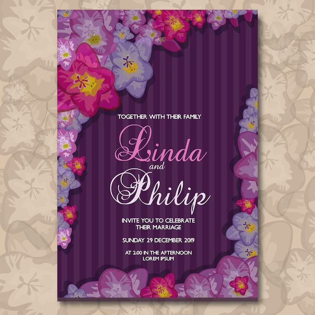 wedding invitation