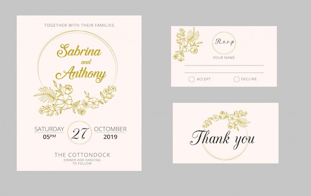 wedding invitation