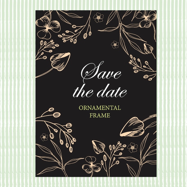 Wedding invitation