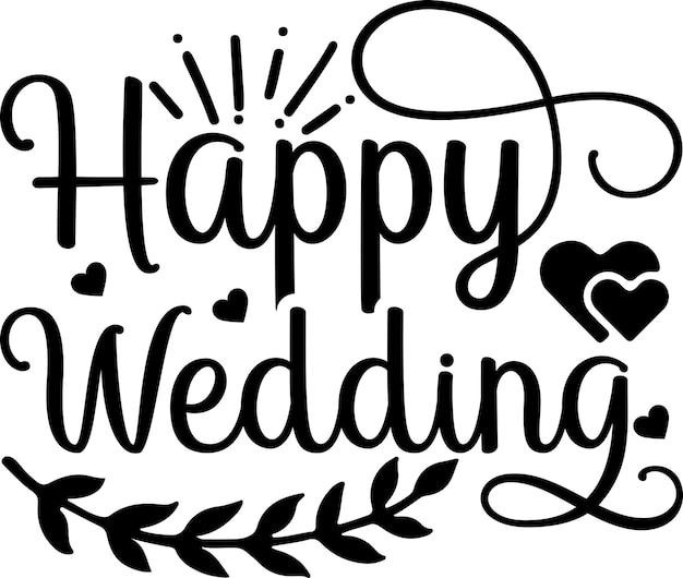 Wedding SVG Design