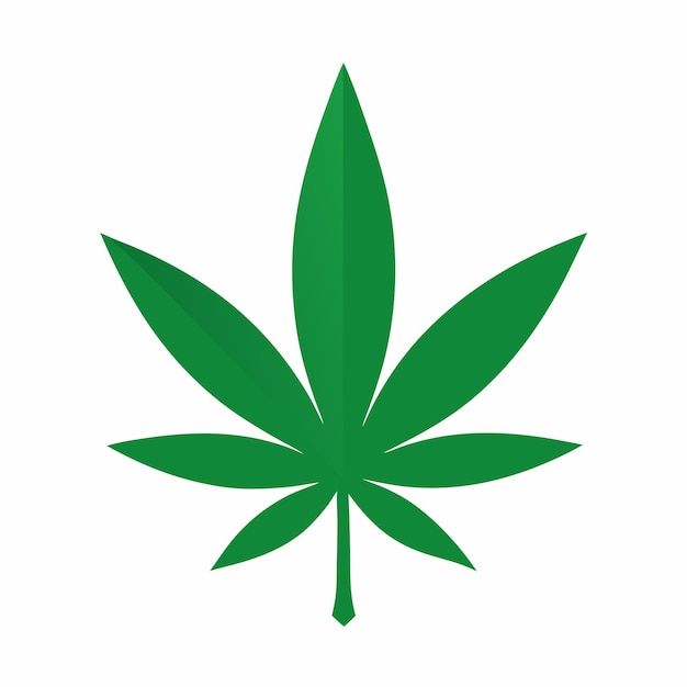 Vector weed logo vector