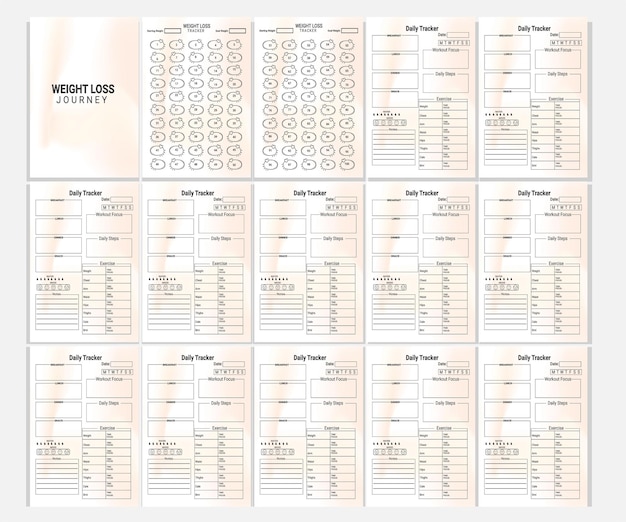 Weight Loss Journey planner