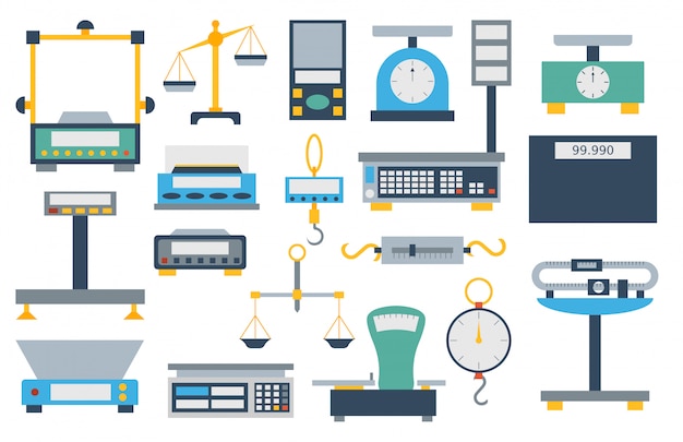 Weight measurement instrumentation tool set.