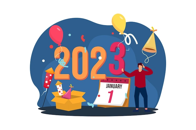 Welcome to 2023 Flat Design