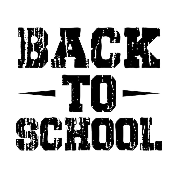 Vector welcome back to school typography design t shit design vector