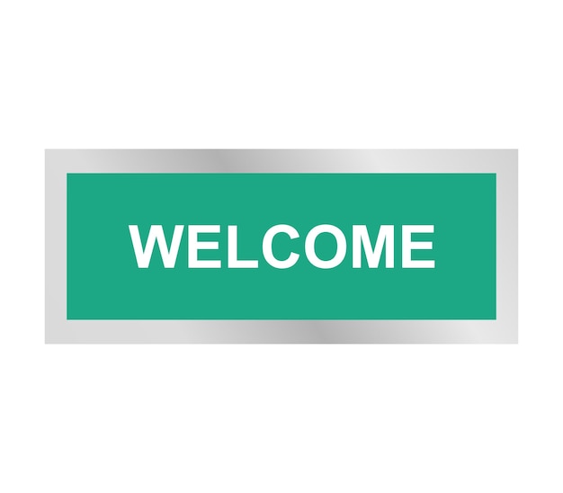 Welcome button