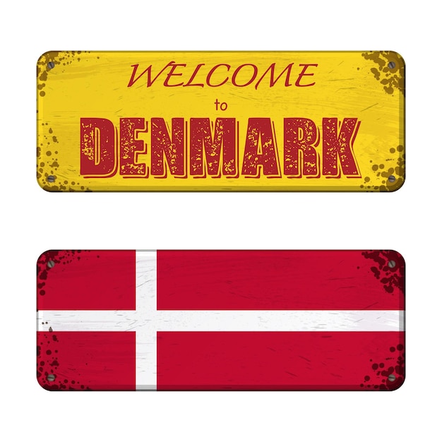 Welcome to Denmark nameplate