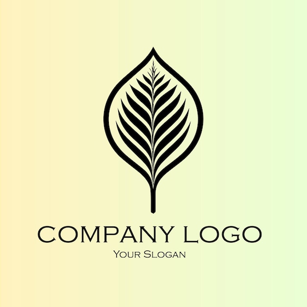 Vector wellness medical leaf logo vector illustration