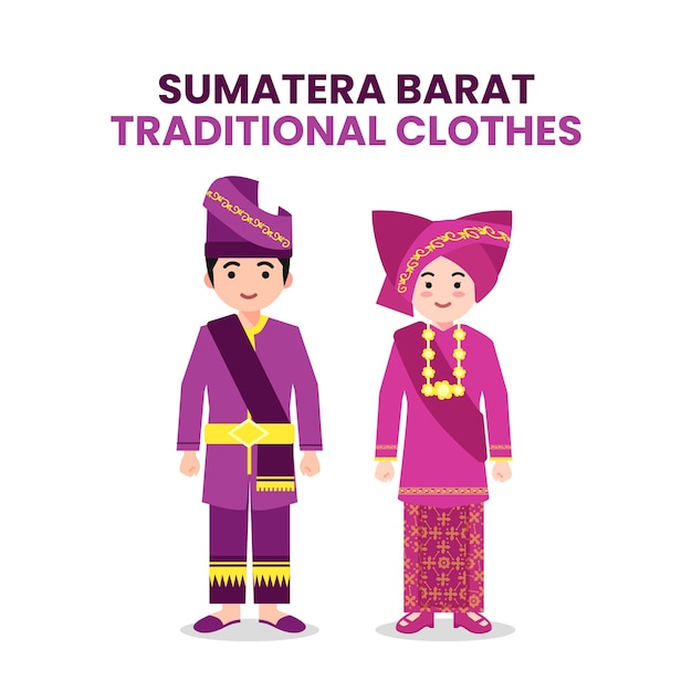 West Sumatra Traditional Clothes