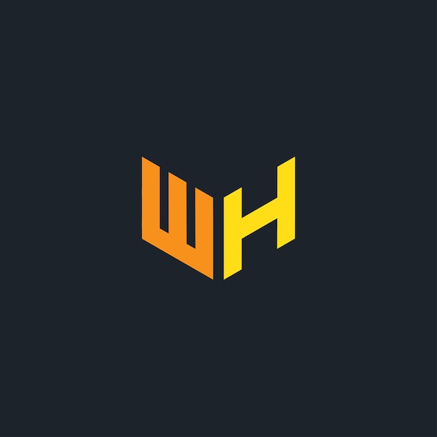 WH logo vector