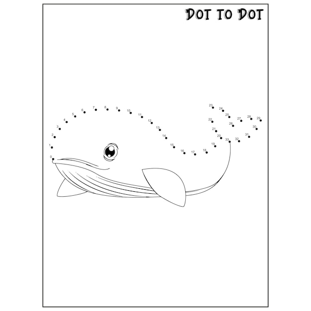 Whale connect the dots activities