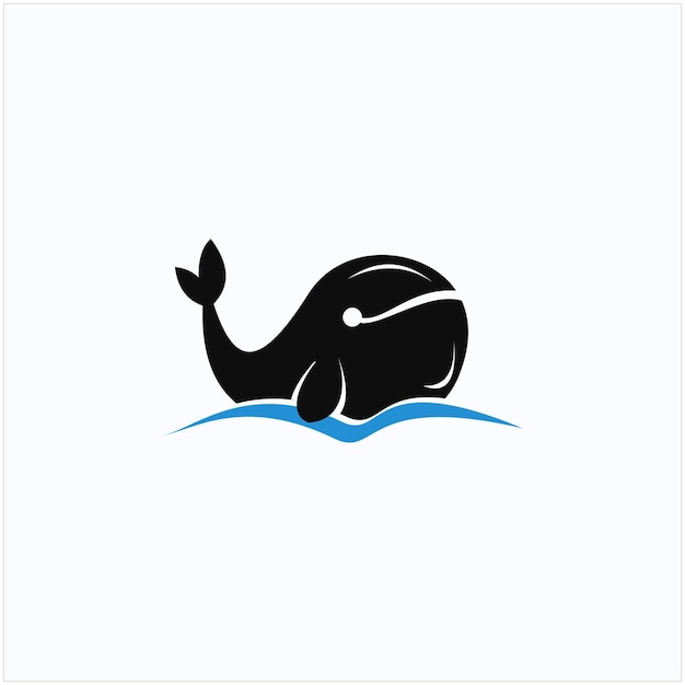 Whale logo design