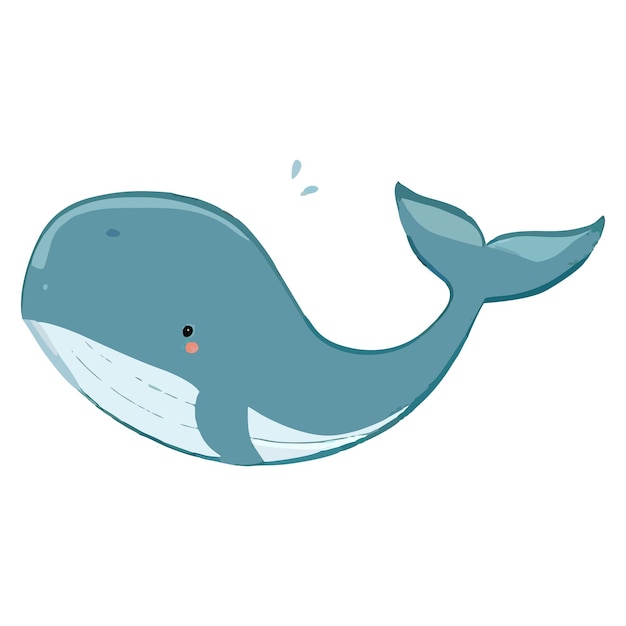 Whale vector 5