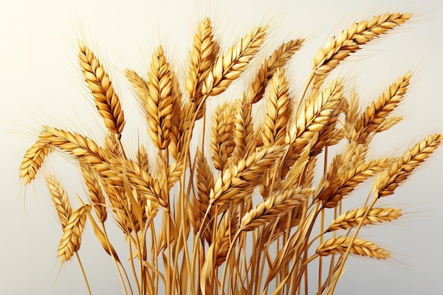 Wheat field before harvesting Feast of Weeks Jewish Israeli holiday of Shavuot barley field befor