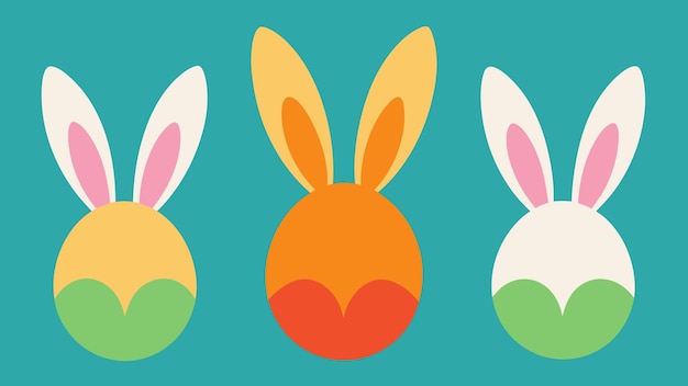 Whimsical Easter Bunny Tails Delightful Vector Art for Your Spring Creations