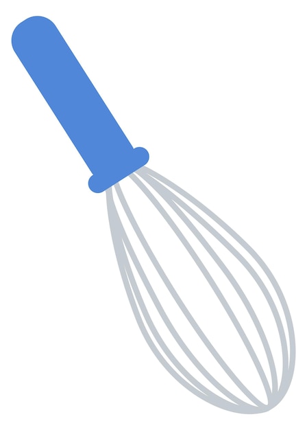 Vector whisk icon cream beater tool cooking equipment