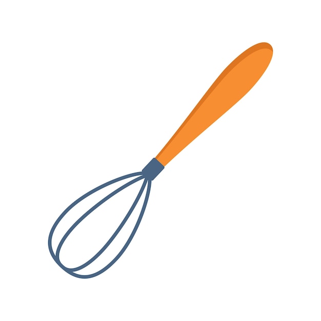 Vector whisk mixing and whisking cooking equipment vector illustration