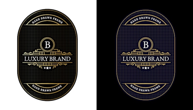 Whiskey labels with logo typography for beer whiskey alcohol drinks bottle packaging Engraving