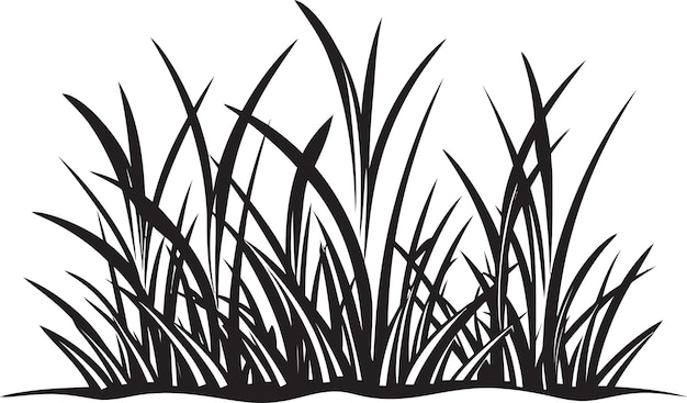 Whispers of the Earth Vector Art Showcasing the Calm of Grasslands