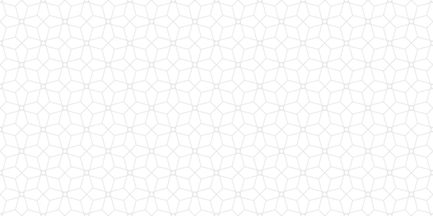 white abstract background with hexagon pattern style and seamless concept