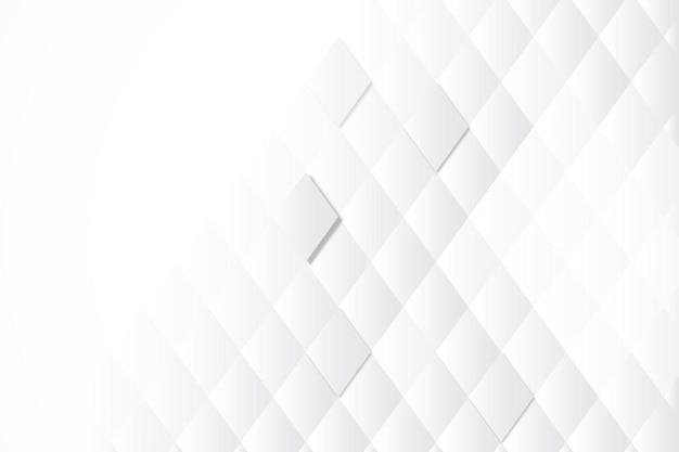 White abstract background with square pattern