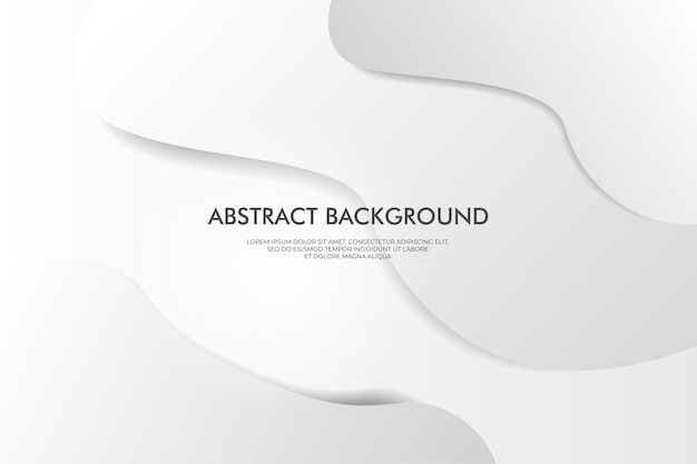 White abstract background