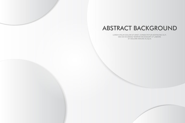 White abstract background