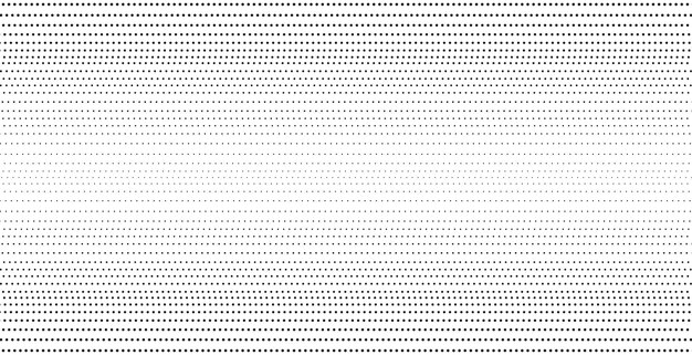 A white background with a black and white halftone texture abstract pattern