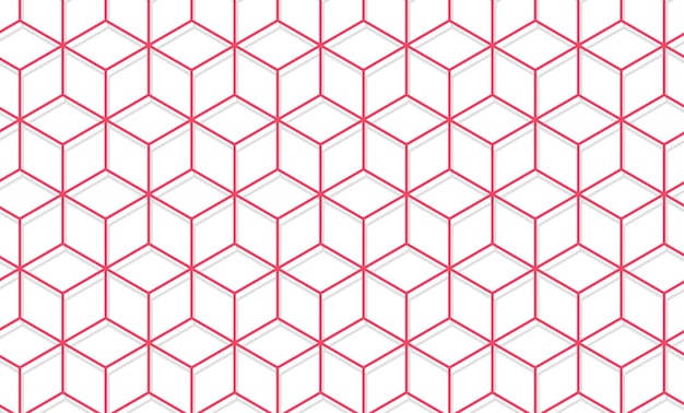 A white background with a pink and red pattern that says'zigzag '