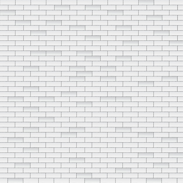 White brick wall