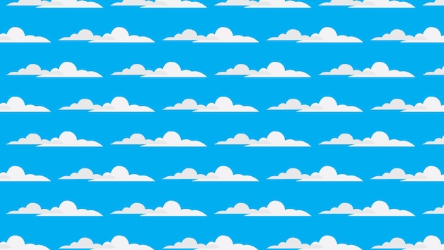 white cloud pattern wallpaper background illustration