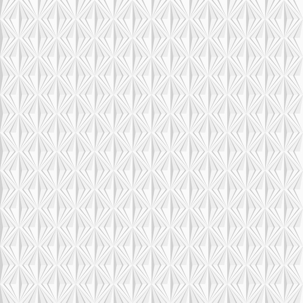 White geometric texture Seamless decorative vector background