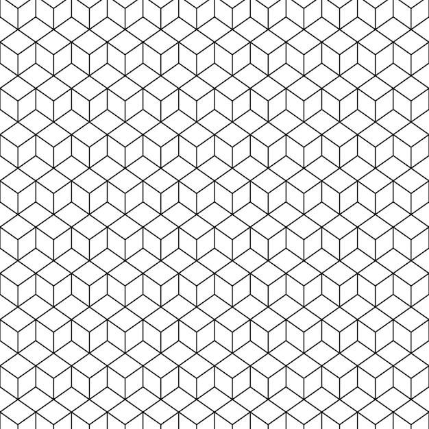 White geometric texture Vector seamless background