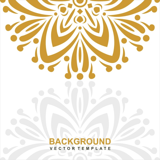 A white and gold background with a gold pattern.