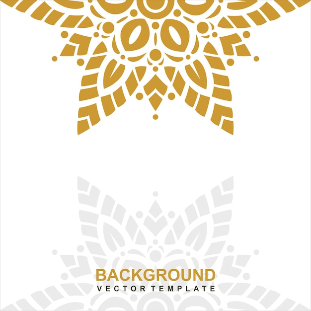 A white and gold background with a gold pattern.