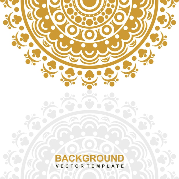 A white and gold background with a gold pattern.